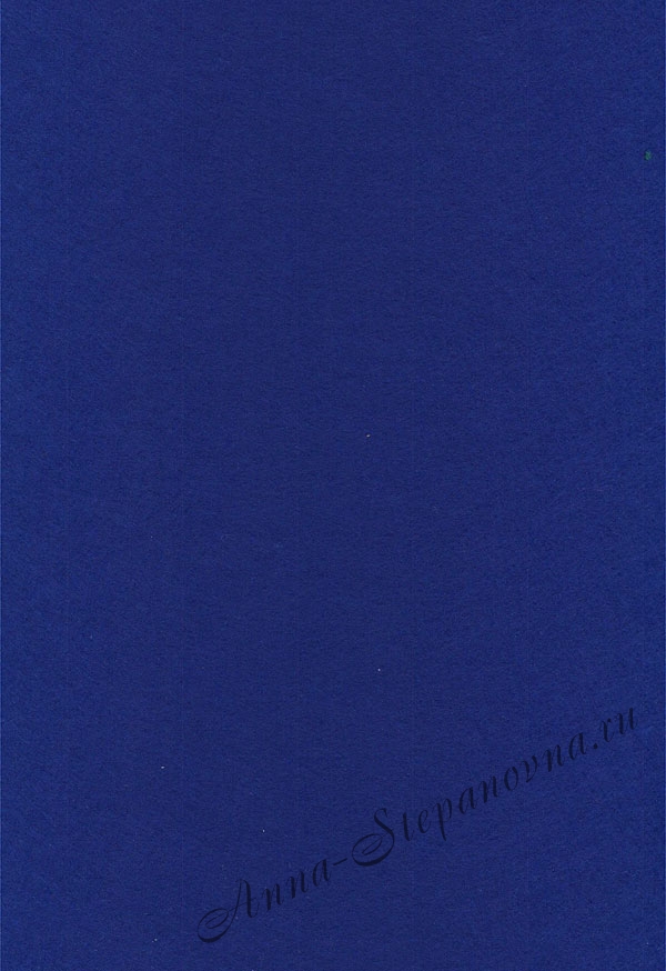 Фетр «Темно-синий» 2 мм.