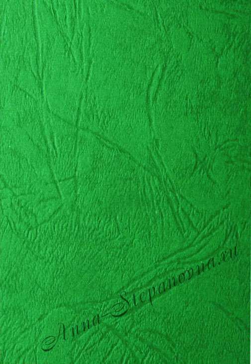 Кардсток текстурированный зеленый