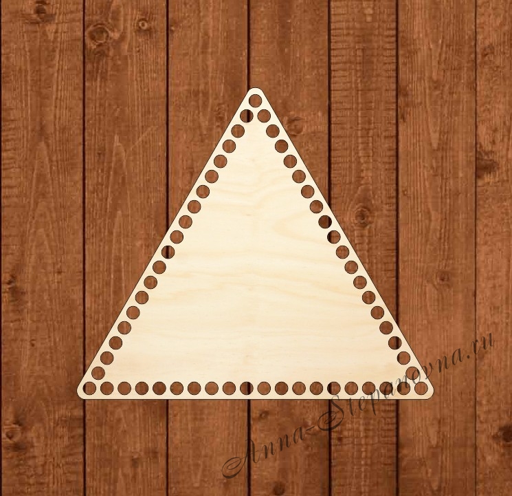 Деревянное донышко «Треугольник» для корзины