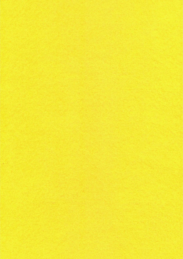 Фетр толстый «Ярко-желтый» 4 мм
