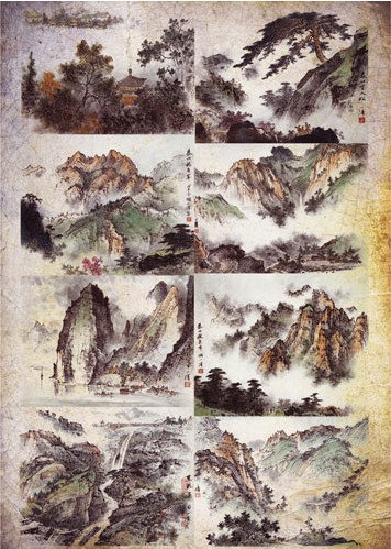 Рисовая бумага «Китайские пейзажи»