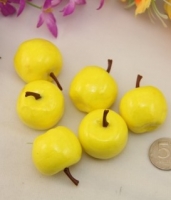 Декоративные яблочки желтые