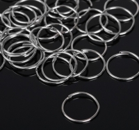 Кольцо соединительное, цвет серебро