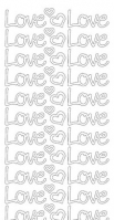 Наклейка супер-эффект «Love»