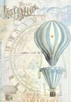 Бумага рисовая Воздушный шар