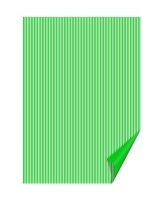 Лист бумаги Линии зеленые