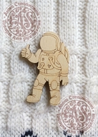 Заготовка для значка «Космонавт»