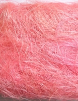Сизаль натуральный светло-розовый